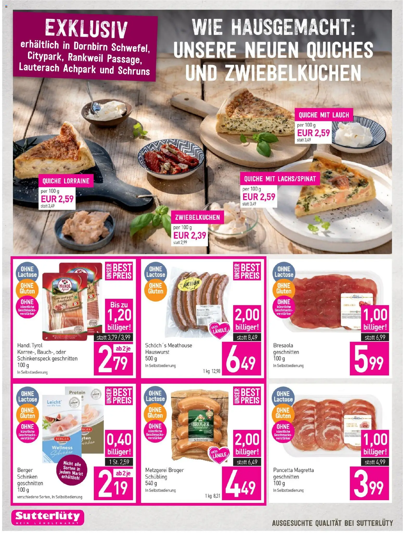 Sutterlüty Flugblatt gültig ab 13.11.2025 | Seite: 8 | Produkte: Schinken