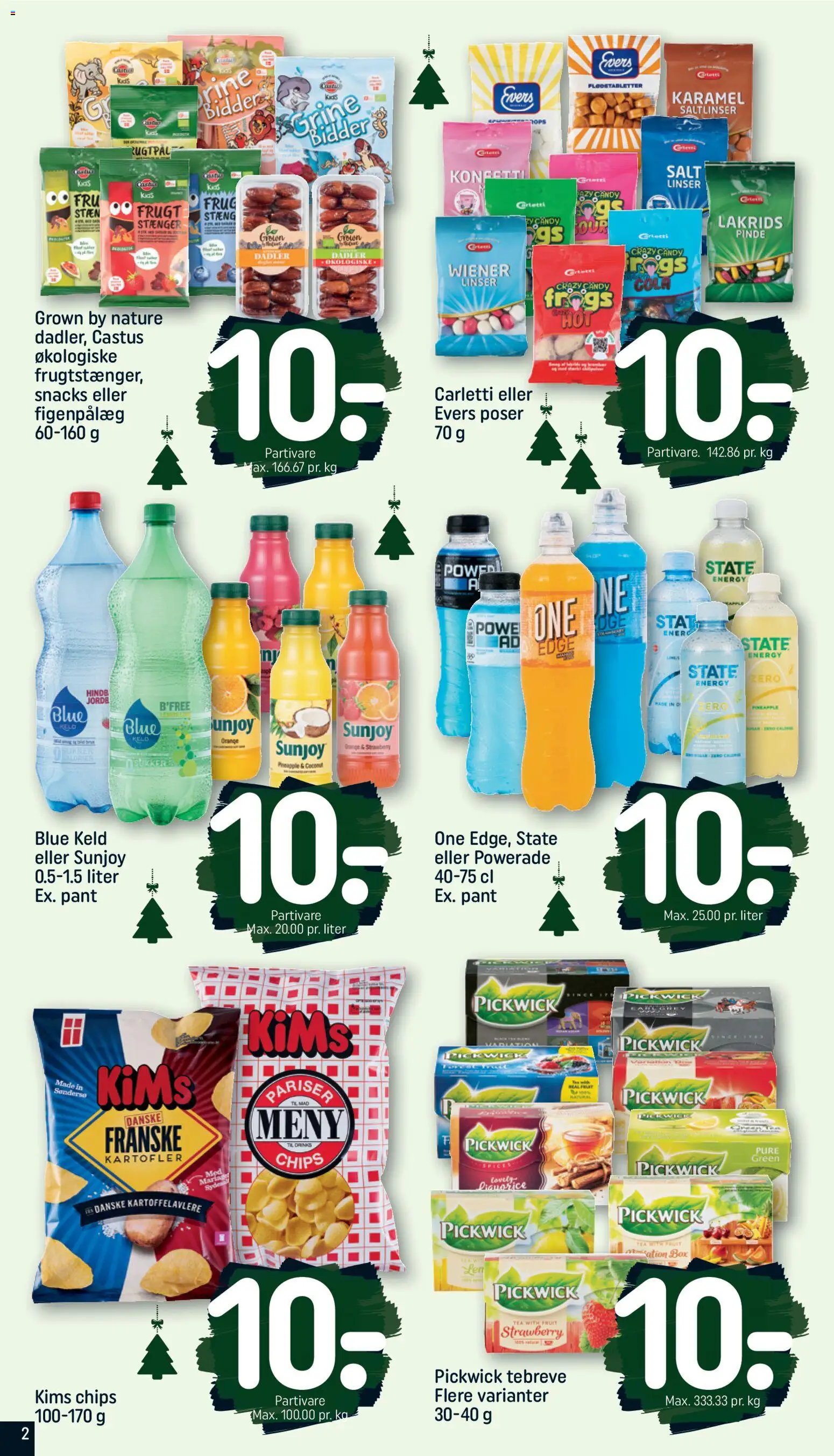 Rema 1000 tilbudsavis – gyldig fra 22.11.2025 | Side: 2 | Produkter: Chips, Lakrids, Cola, Figenpålæg