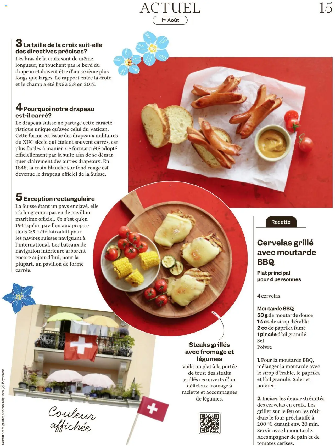 Migros - Magazin FR ab 28.07.2025 | Seite: 15 | Produkte: Navigation, Rouge, Raclette, Griller