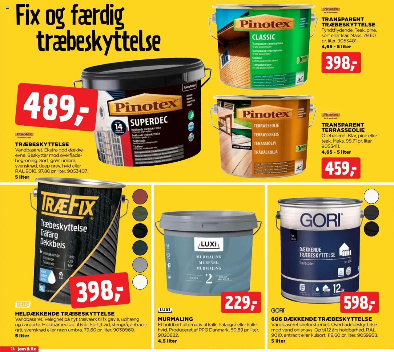 Jem & fix Tilbudsavis gyldig fra 17.08.2025 | Side: 14 | Produkter: Te