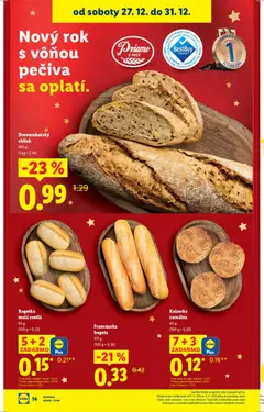 Lidl leták platný od 27.12.2025 | Strana: 18 | Produkty: Chlieb, Svetlá