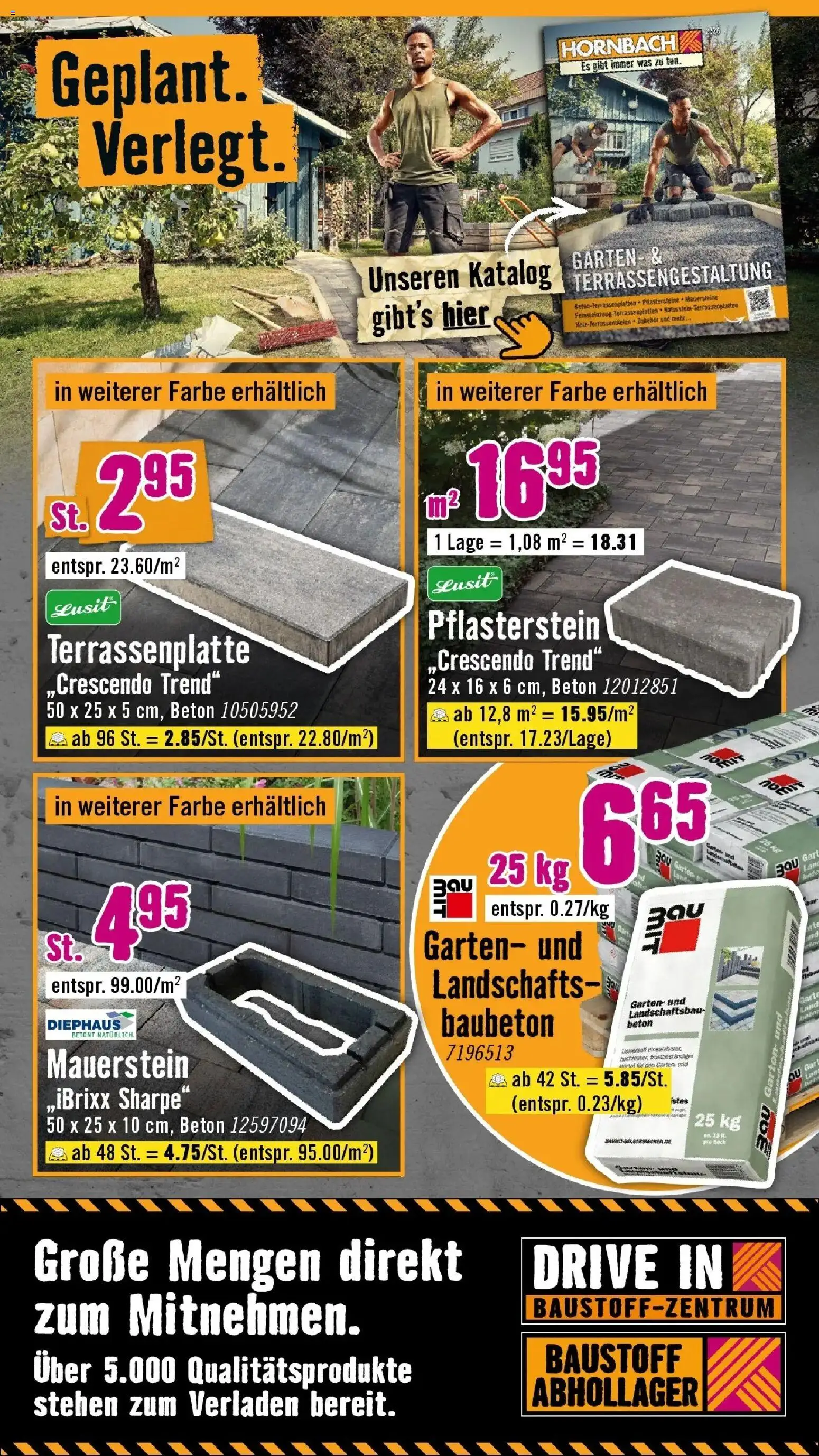 Hornbach Ran ans Projekt. Es ist schon Pflanzzeit. – gültig ab 10.03.2026 | Seite: 16