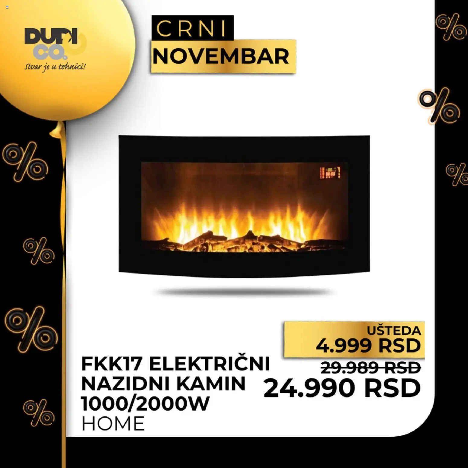 Dudi co. katalog - važi od 10.11.2025 | Strana: 13 | Proizvode: Kamin