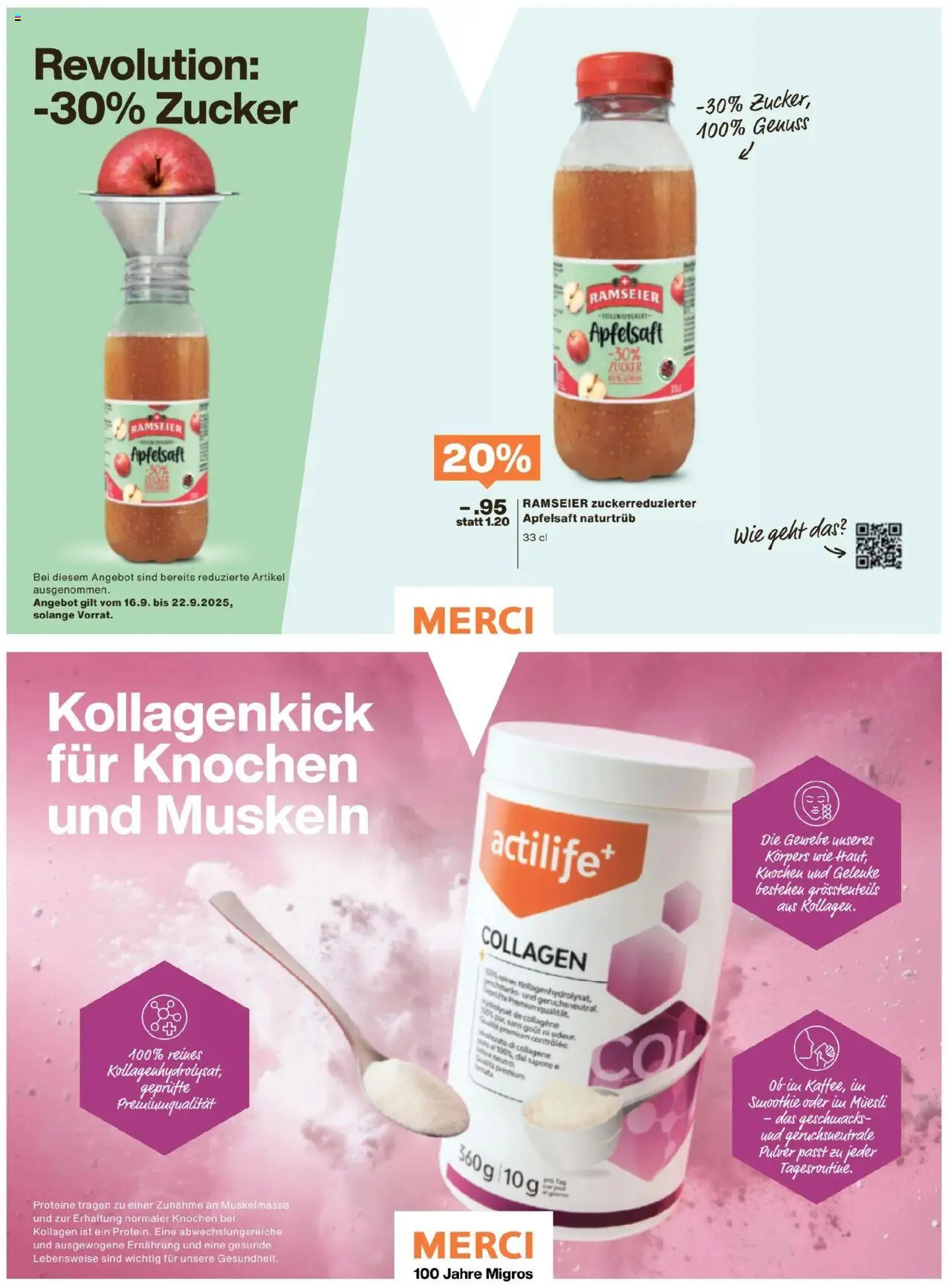 Migros Magazin – gültig ab 16.09.2025 | Seite: 40