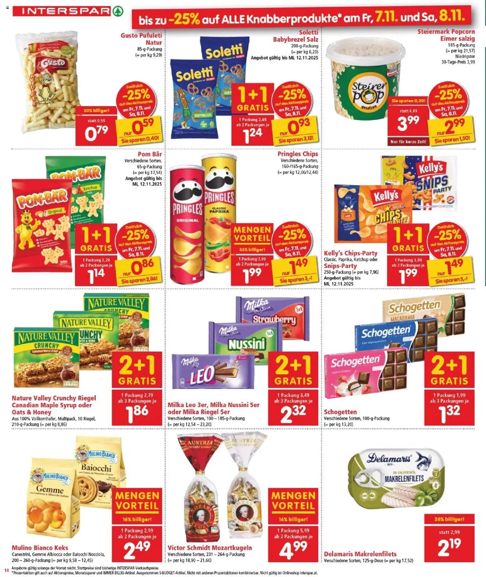 Interspar Flugblatt - Burgenland gültig ab 06.11.2025 | Seite: 15 | Produkte: Chips, Ketchup, Salz