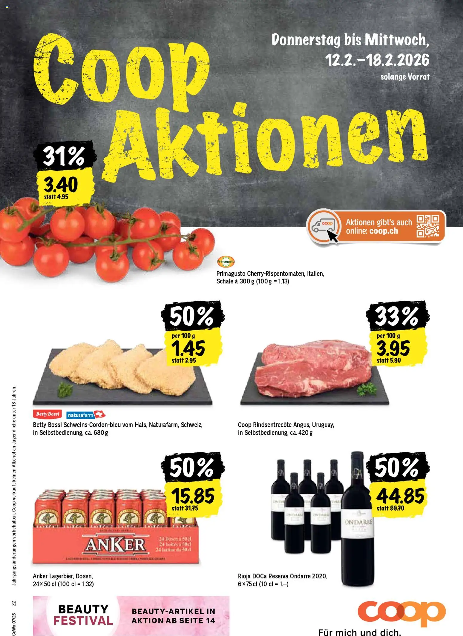 Coop Aktionen – gültig ab 12.02.2026 | Seite: 1