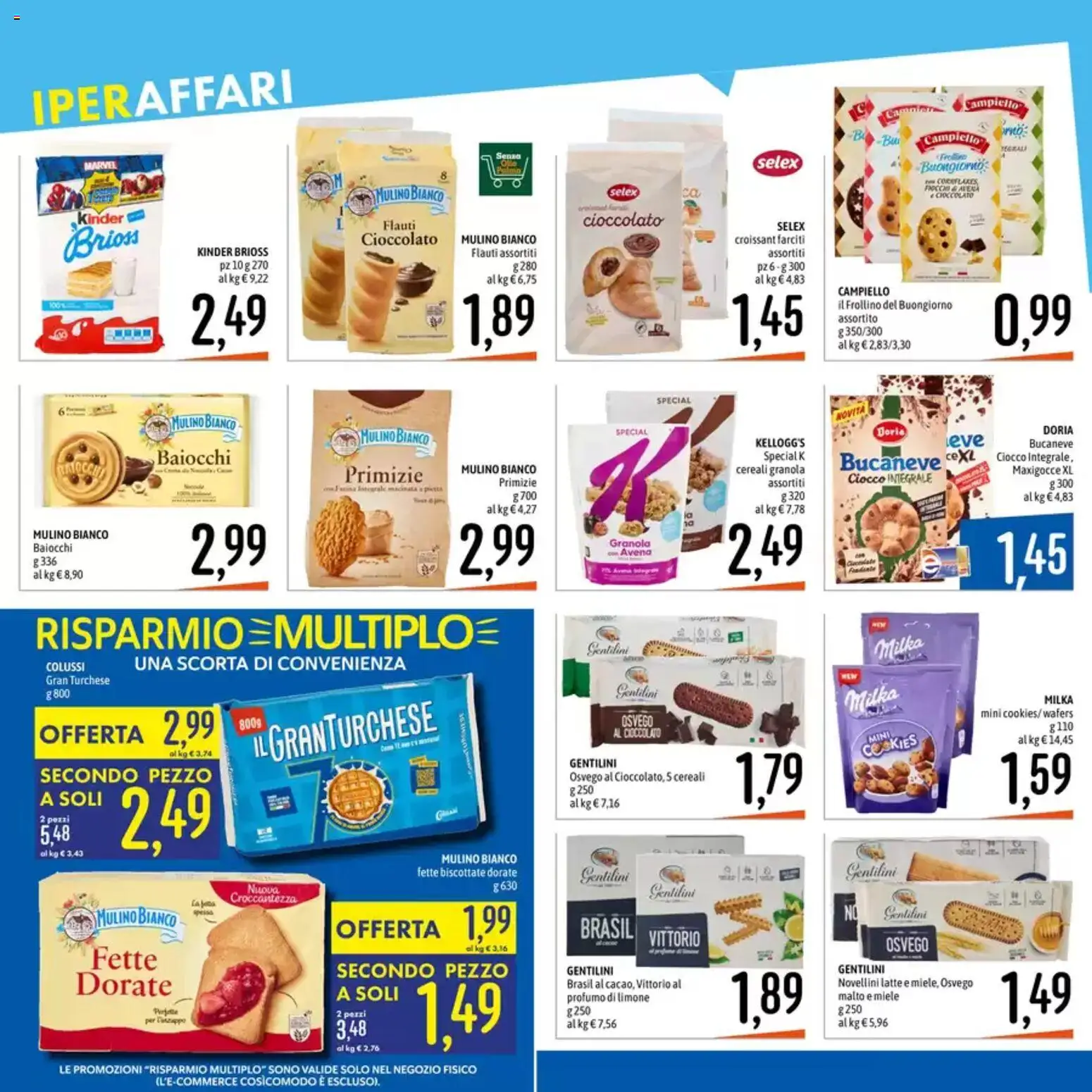 Volantino Emisfero del 20.04.2026 | Pagina: 4 | Prodotti: Cereali, Limone, Croissant, Miele