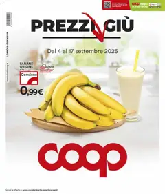 Anteprima del volantino Volantino COOP	 valido a partire dal 04.09.2025