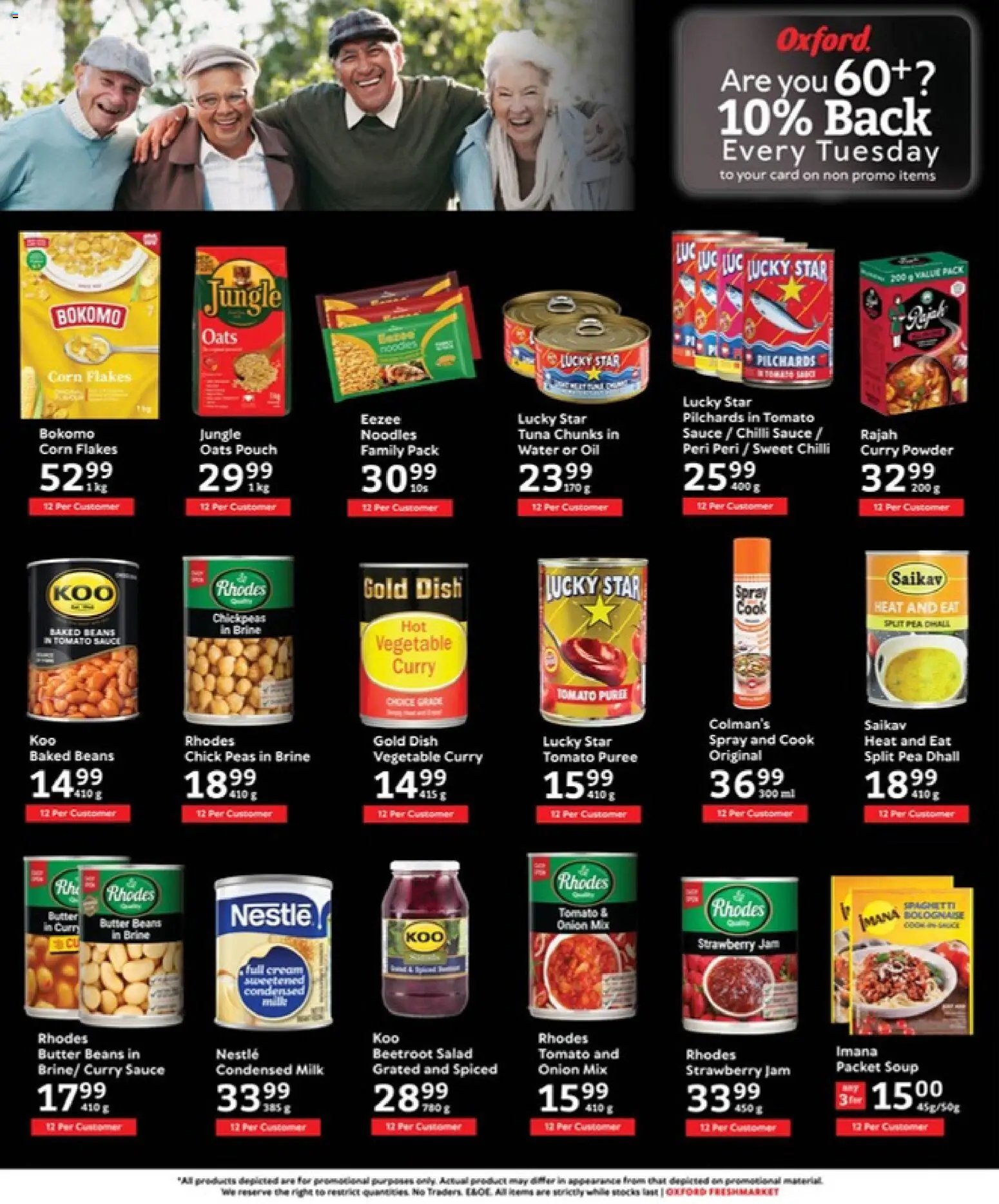 New Oxford Freshmarket catalogue – valid from 29.04.2026 | Page: 9 | Products: Beans, Cream, Sauce, Pea