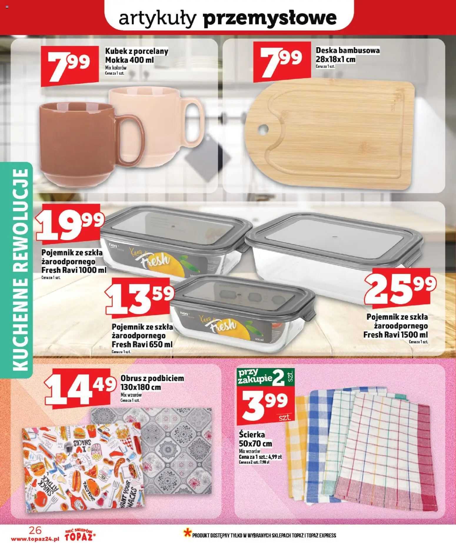 Topaz Gazetka od 19.02.2026 | Strona: 26 | Produkty: Artykuły przemysłowe