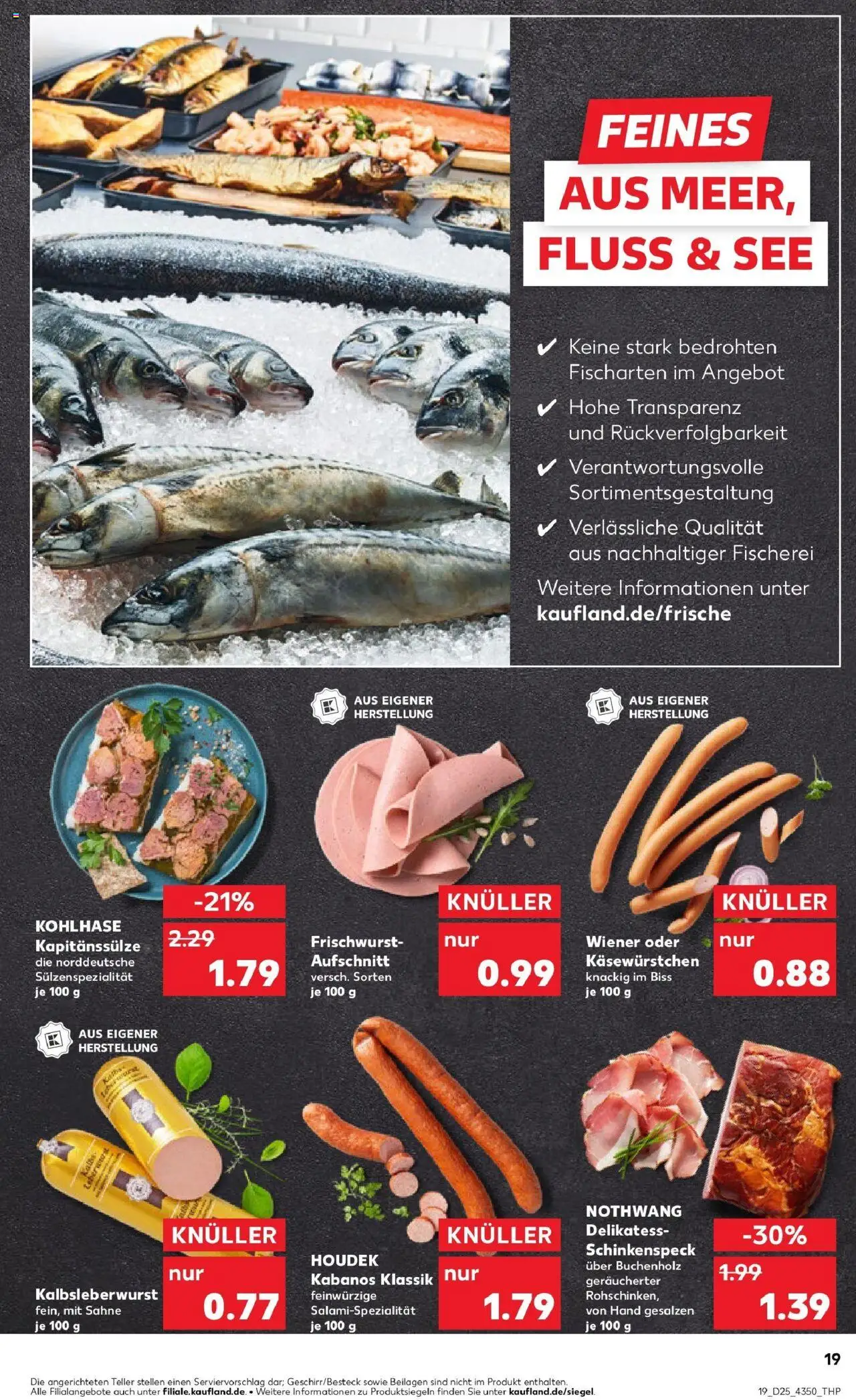 Kaufland prospekt Annaberg-Buchholz	 - gültig ab dem 22.06.2025 | Seite: 32 | Produkte: Salami, Sahne