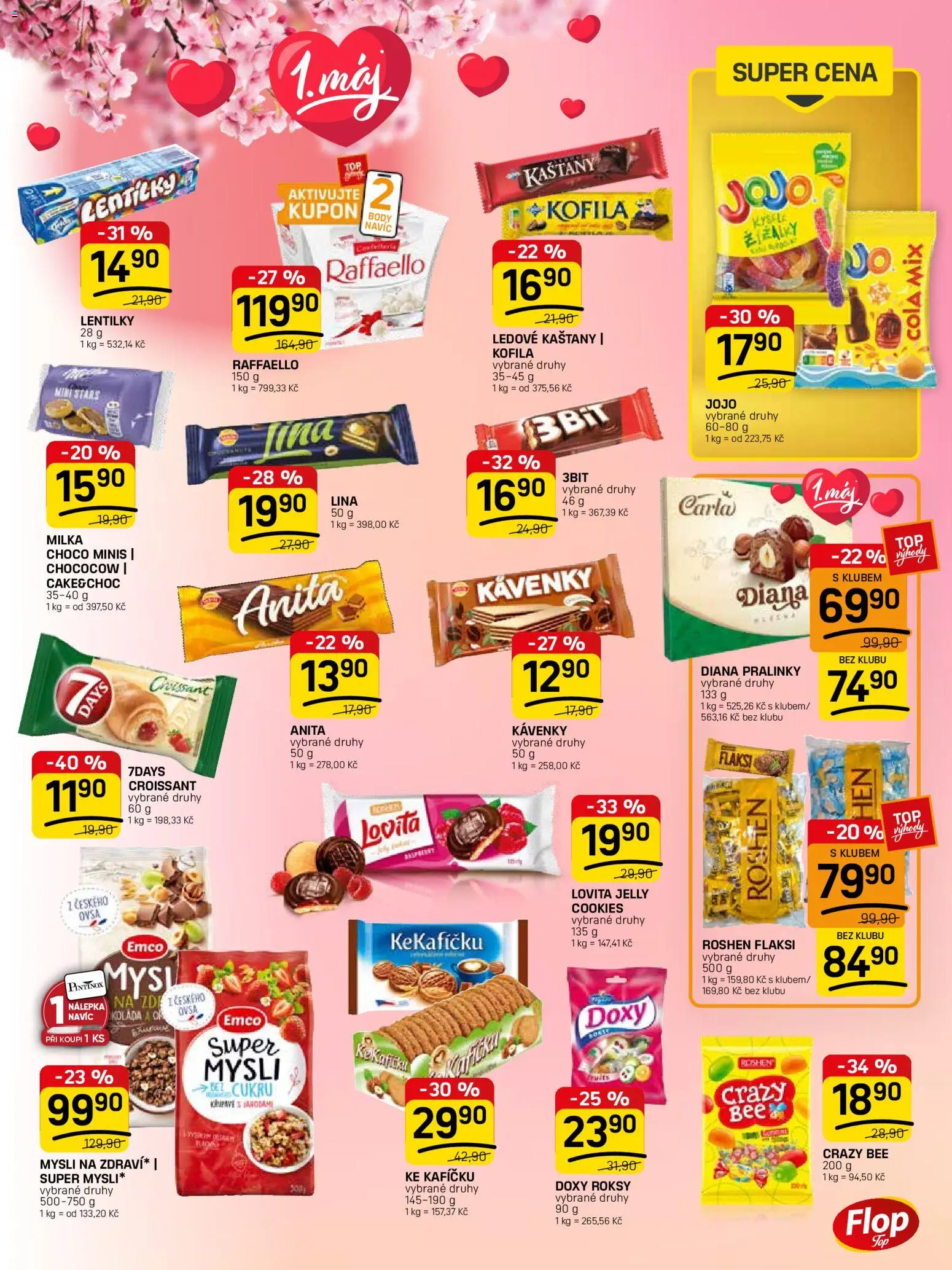 Flop leták - FlopTop od 29.04.2026 | Strana: 9 | Produkty: Croissant, Kofila, Lina, Body