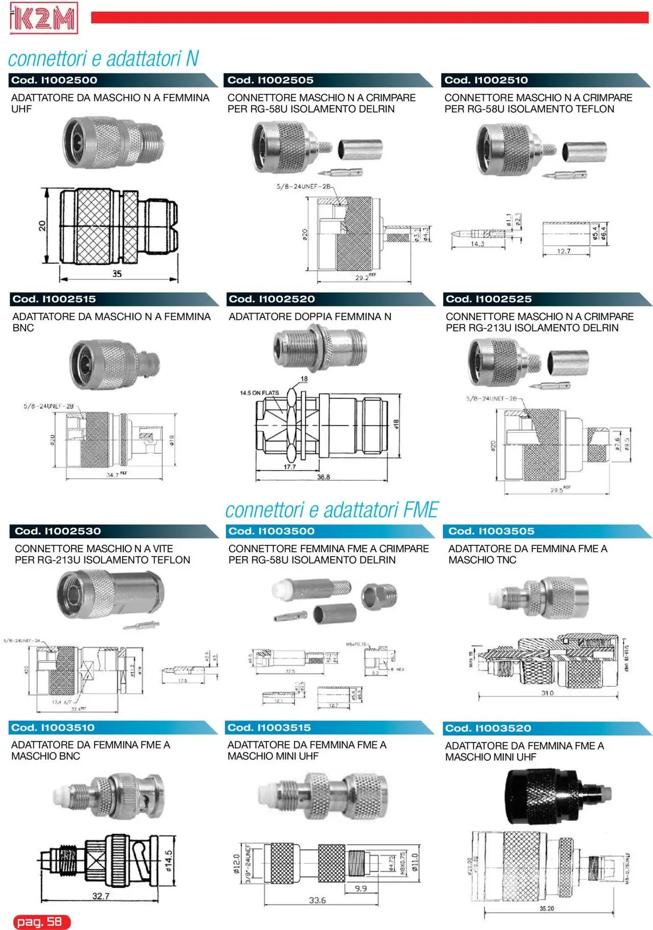 Volantino GBC del 31.05.2025 | Pagina: 58 | Prodotti: Connettore, Adattatore