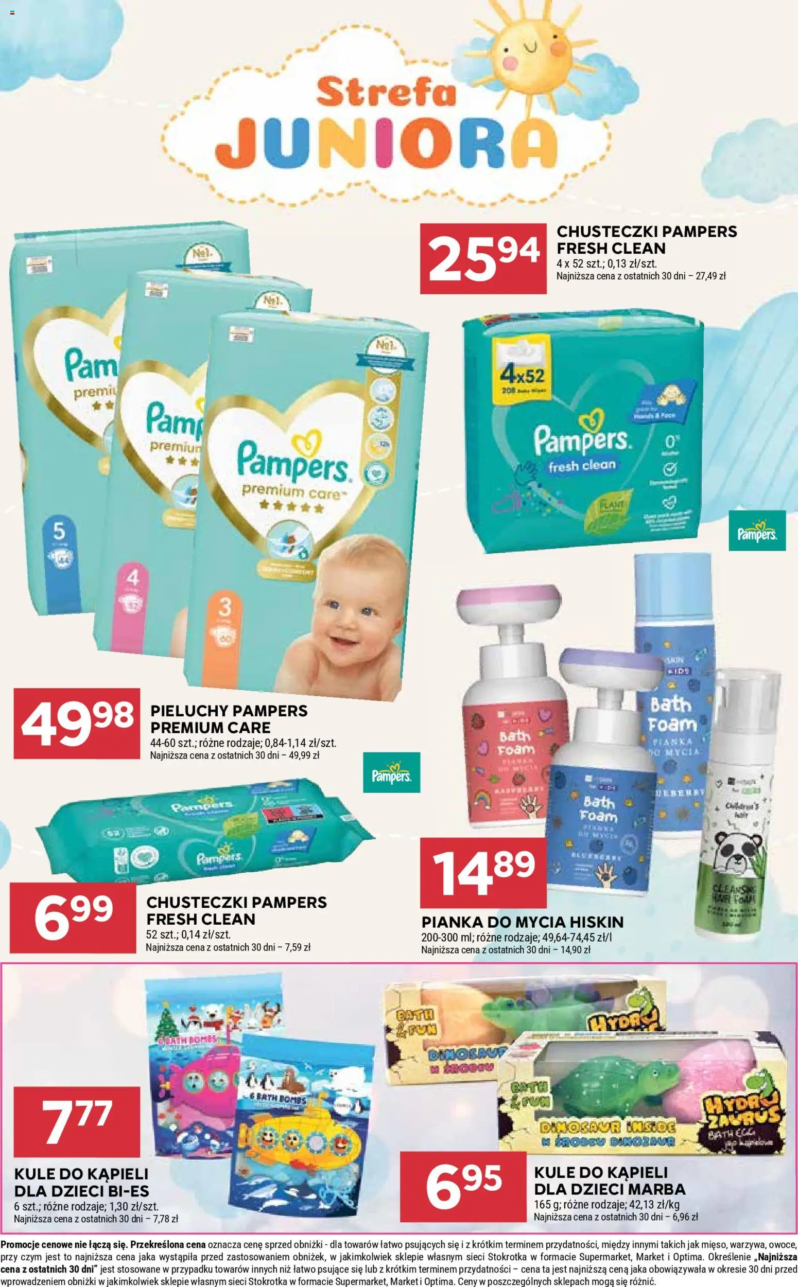 Stokrotka Gazetka od 26.02.2026 | Strona: 49 | Produkty: Stokrotka, Pampers, Owoce