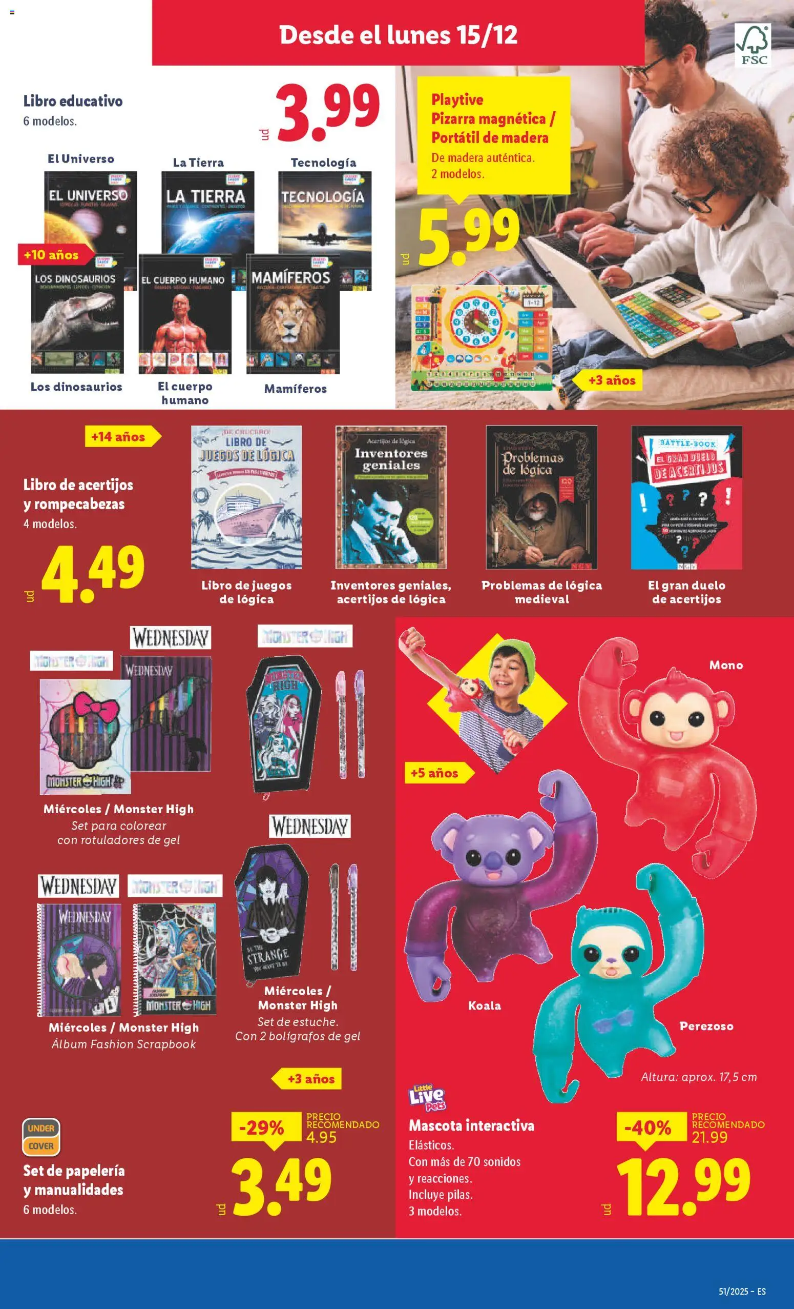 Lidl folleto de bazar │ válido desde el 15.12.2025 | Página: 25