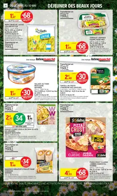 Intermarché - Prévisualisation de PIZZA CRUST CLASSIC JAMBON EMMENTAL SODEBO, Pizza Crust Classic Jambon Emmental valide à partir de 28.04.2026 | Page: 18