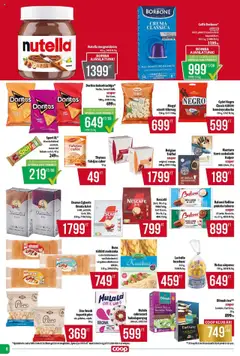 COOP Szolnok Akciós újság - amely érvényes a következő dátumtól: 16.10.2025 | Oldal: 8 | Termékek: Piskóta, Csokoládé, Tea, Mogyorókrém