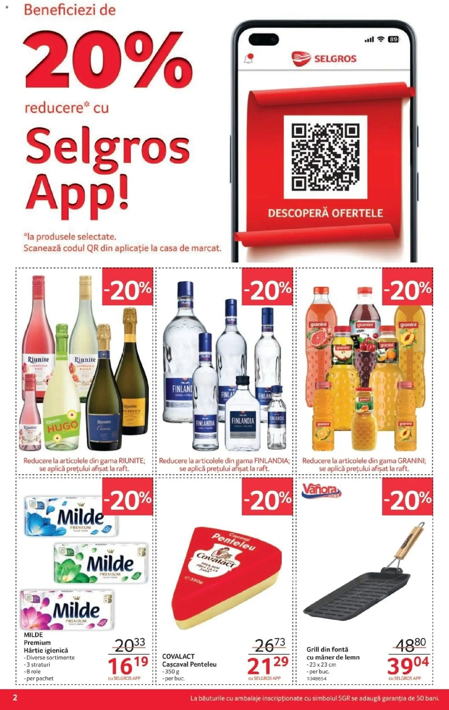 Noul catalog Selgros – valabil de la 14.11.2025 | Pagină: 2 | Produse: Grill, Mâner, Role, Cașcaval