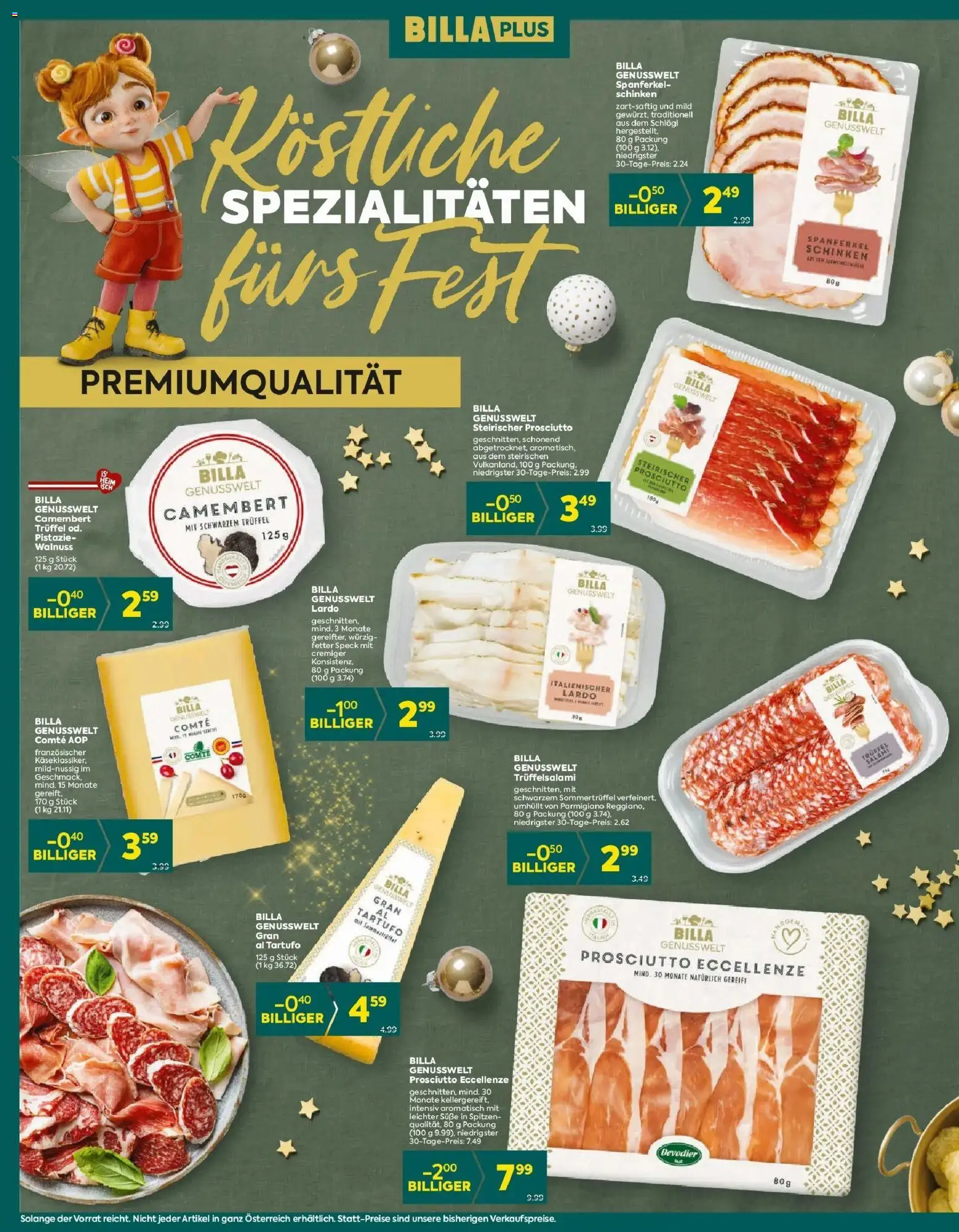 Billa Plus Flugblatt - Niederösterreich gültig ab 18.12.2025 | Seite: 5 | Produkte: Rizsliszt, Salami, Schinken