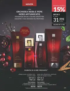 Anteprima del volantino Avon - Campagna 2/2026 valido a partire dal 01.02.2026 | Pagina: 195 | Prodotti: Detergente, Pepe, Orchidea, Fragranza