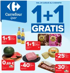 Anteprima del volantino Volantino Carrefour	 valido a partire dal 24.07.2025