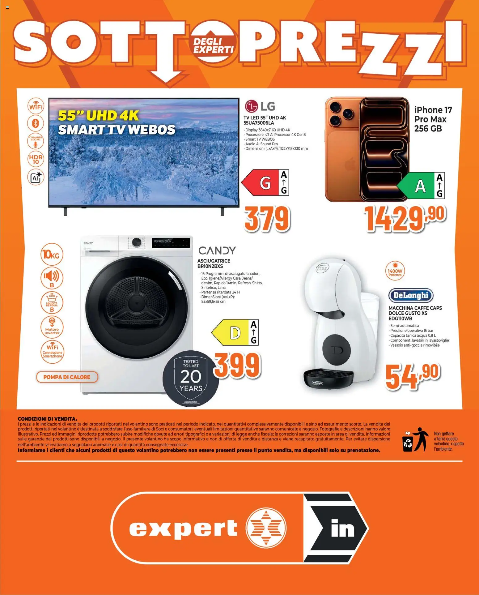 Volantino Ipercoop del 26.02.2026 | Pagina: 8 | Prodotti: Iphone, Lavastoviglie, Smartphone, Terra