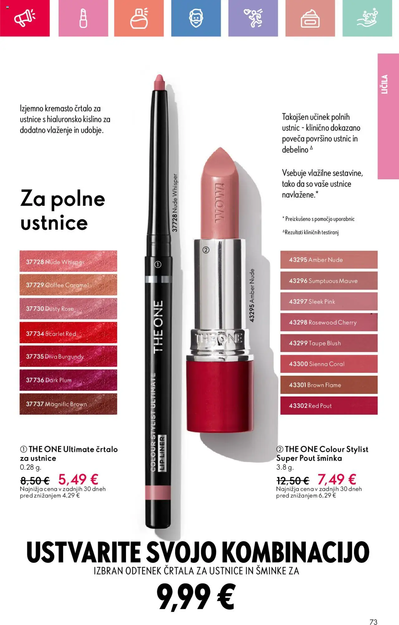 Oriflame katalog 11 │ velja od 03.08.2025 | Stran: 73 | Izdelki: Licila