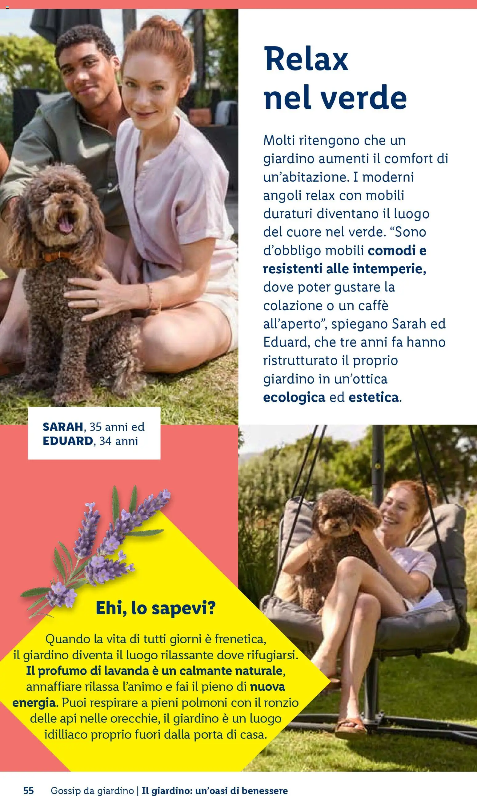 Volantino Lidl del 23.04.2026 | Pagina: 55 | Prodotti: Caffè, Lavanda, Profumo