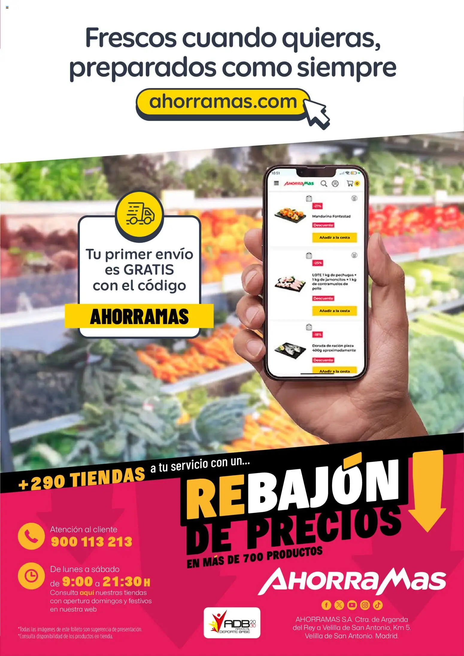 AhorraMas folleto │ válido desde el 09.04.2026 | Página: 17 | Productos: Cesta