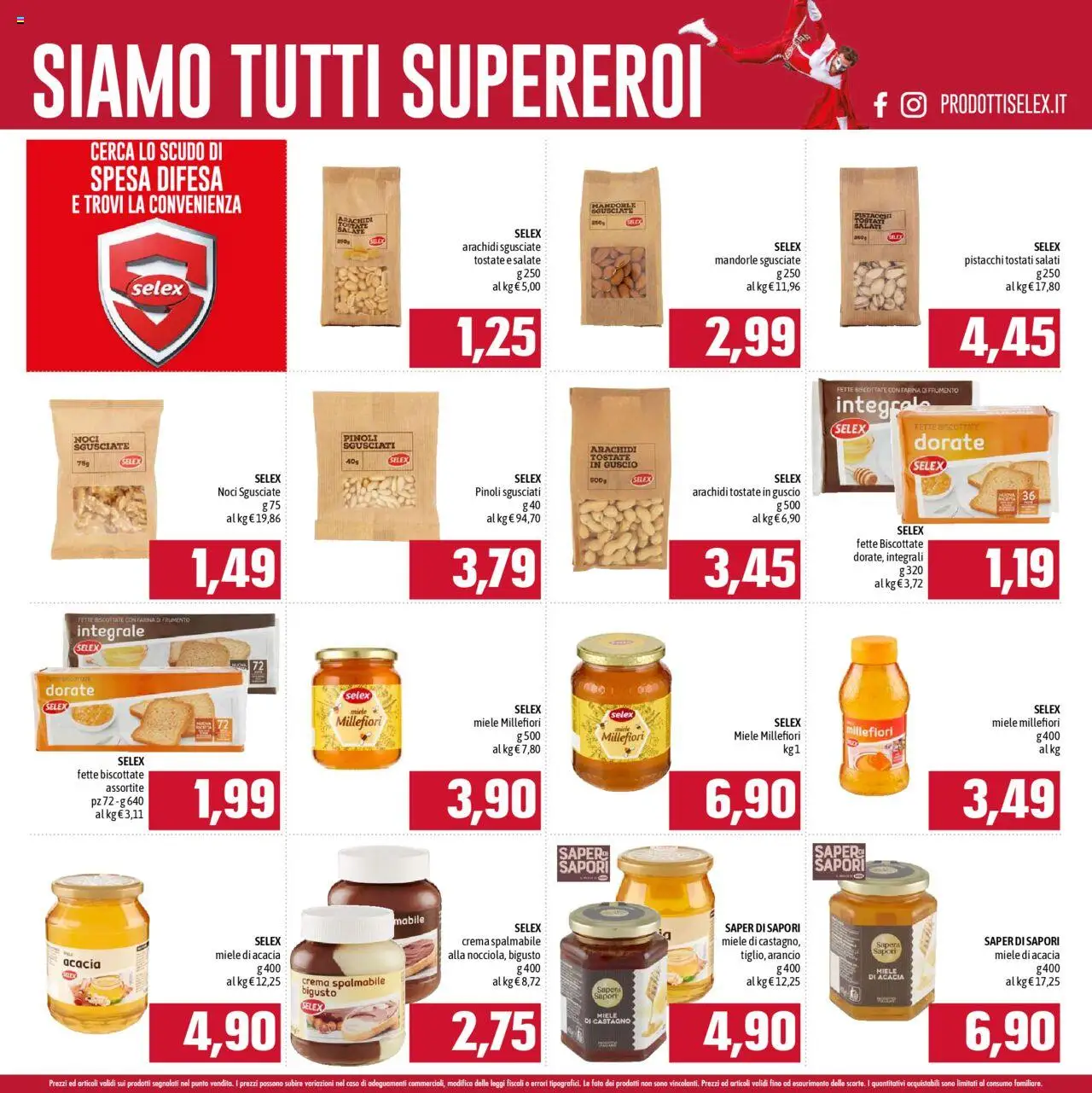 Volantino Emisfero del 01.09.2025 | Pagina: 11 | Prodotti: Crema, Arachidi, Fette biscottate, Miele