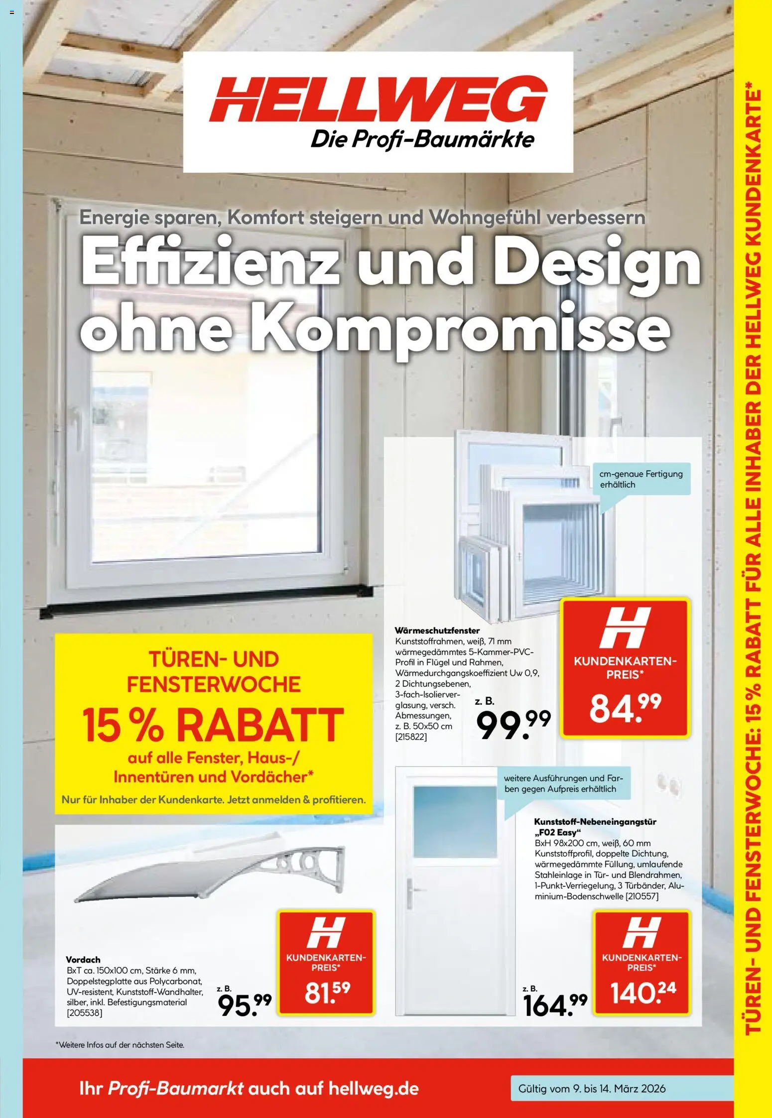 Hellweg Prospekt – gültig ab 09.03.2026 | Seite: 7 | Produkte: Tür