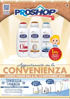 Anteprima del volantino Volantino Proshop	 valido a partire dal 06.11.2025