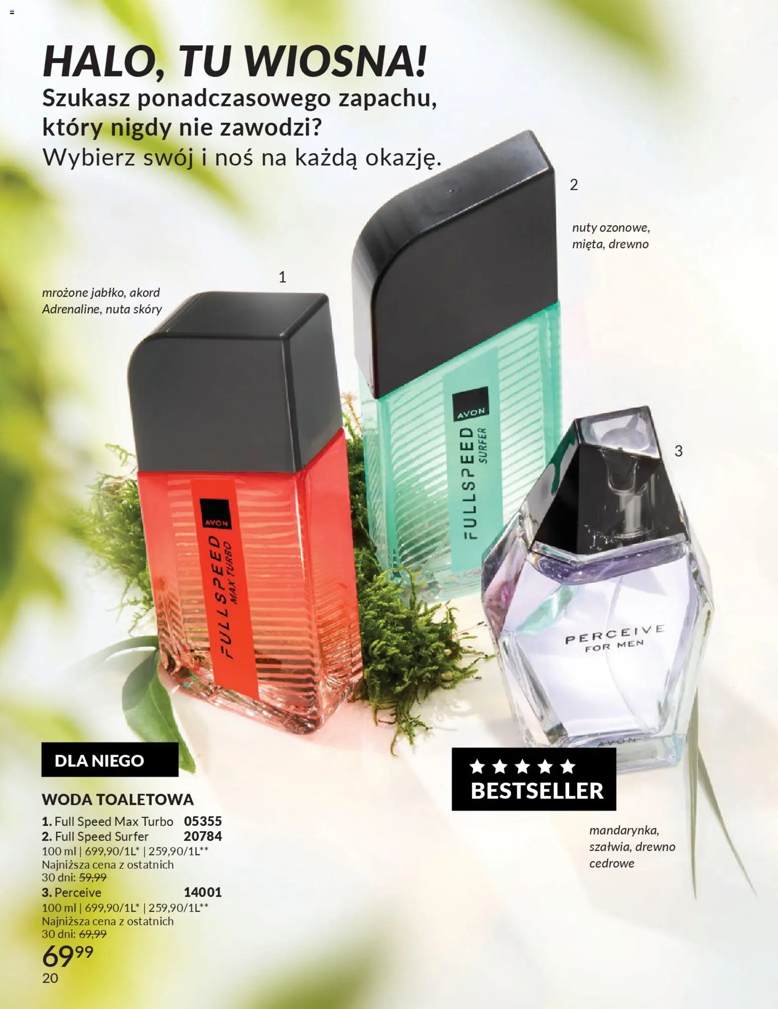 Avon Katalog 4 2026 od 01.04.2026 | Strona: 20 | Produkty: Woda toaletowa, Woda