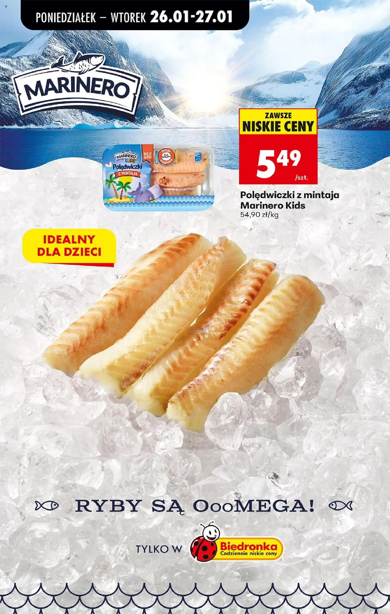 Biedronka gazetka od 26.01.2026 | Strona: 73 | Produkty: Ryby