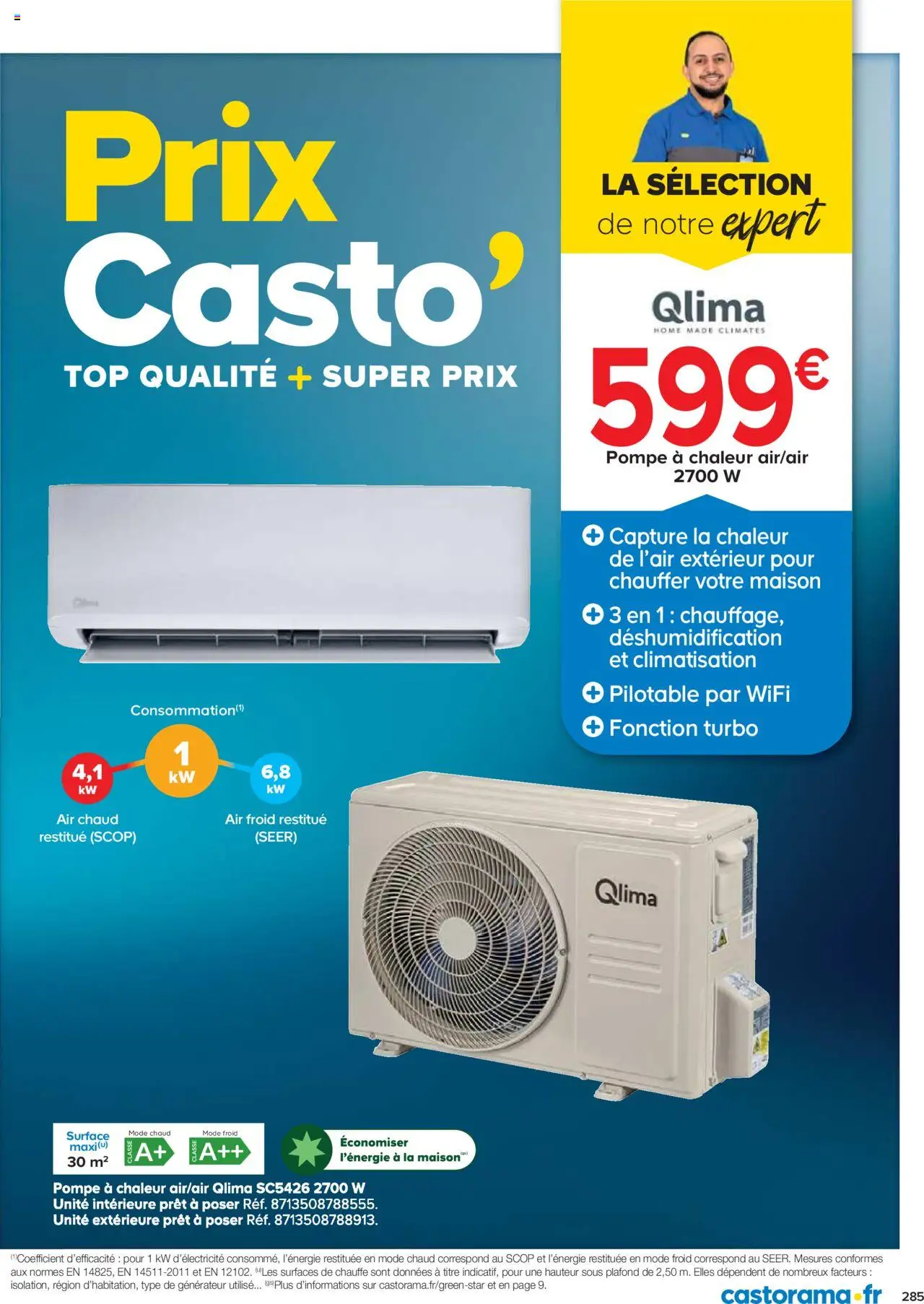 {H1} | Page: 285 | Produits: Climatisation