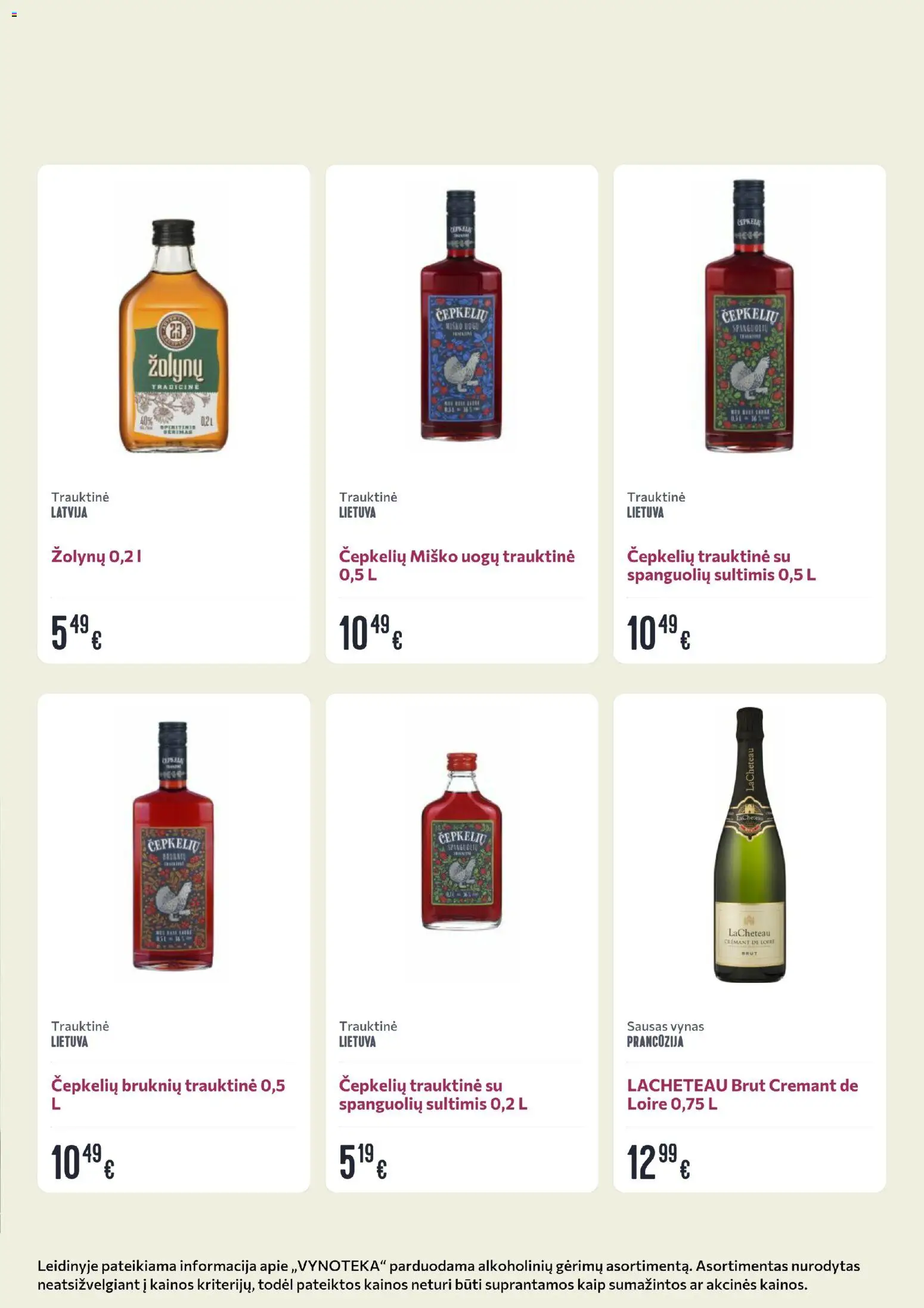 VYNOTEKA akcijos nuo 03.11.2025 | Puslapis: 15 | Prekių: Vynas