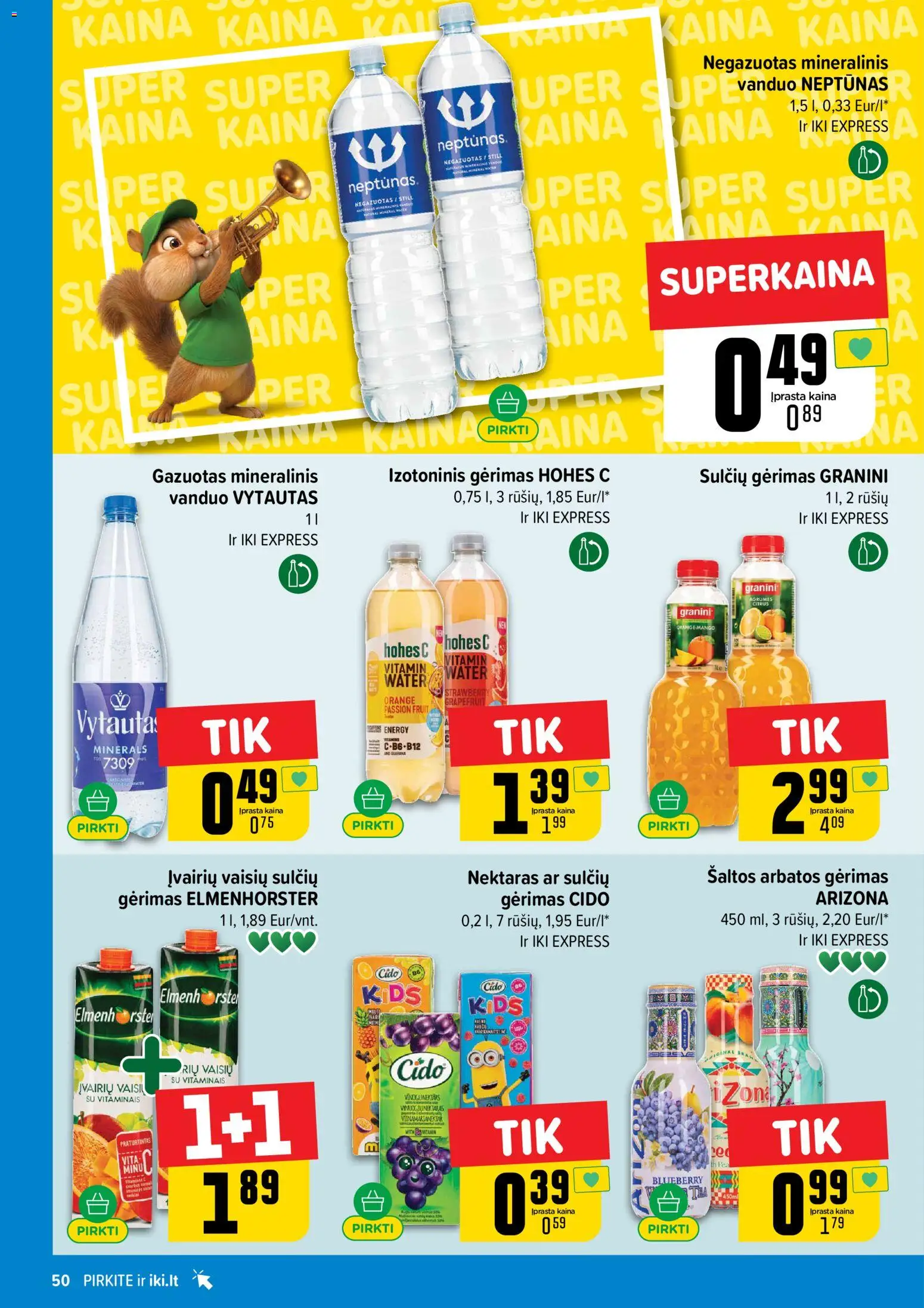 IKI akcijos nuo 13.04.2026 | Puslapis: 50