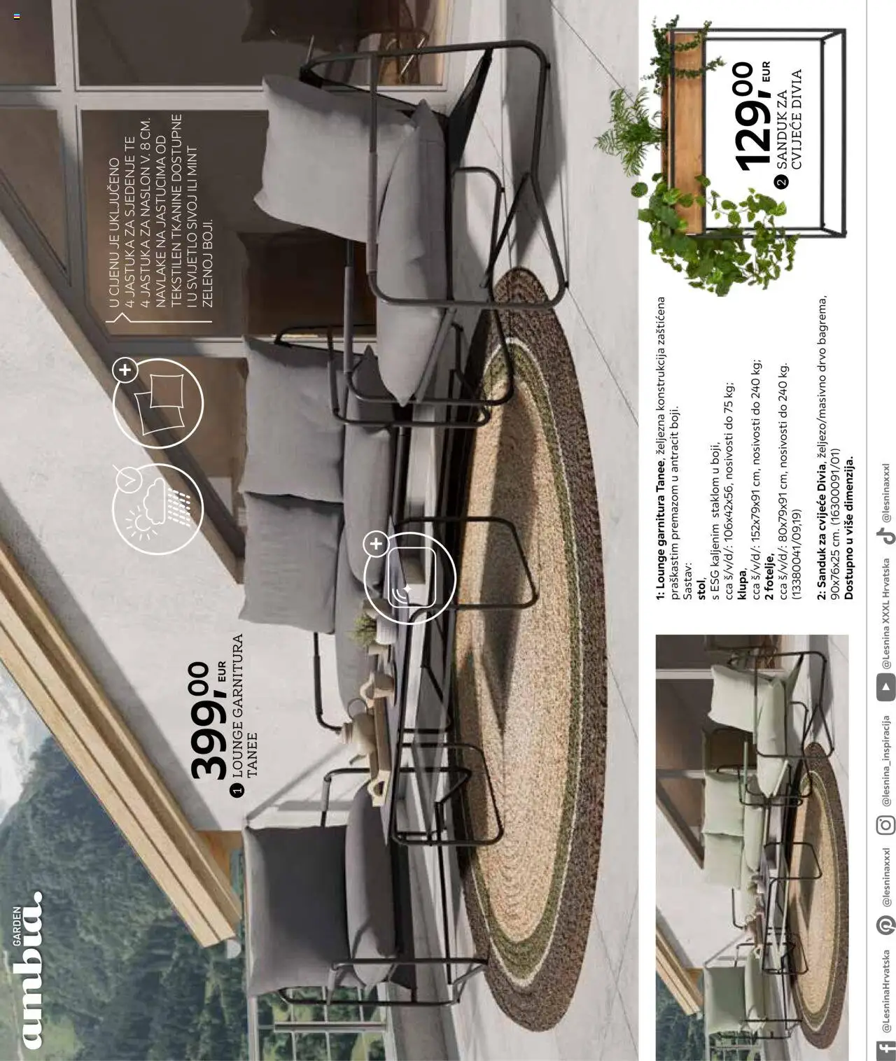 Lesnina katalog | vrijedi od 25.02.2025 | Stranica: 22 | Proizvodi: Cvijeće
