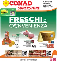 Anteprima del volantino Conad Superstore Piemonte catalogo valido a partire dal 20.11.2025