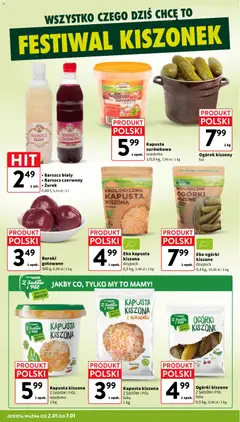 Pogląd oferty "Intermarche Gazetka" - ważna od 02.01.2026 | Strona: 12 | Produkty: Barszcz, Kapusta, Buraki, Zurek