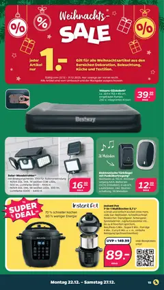 Netto Prospekt 	 ab 22.12.2025 gültig | Seite: 19 | Produkte: Herd, Kissen, Küche, Multikocher