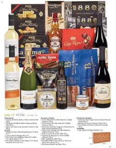 Vista previa E.Leclerc Regalos de Navidad 2025 válido desde el 10.10.2025 | Página: 45 | Productos: Queso de oveja, Aceite de oliva virgen extra, Cuna, Caja