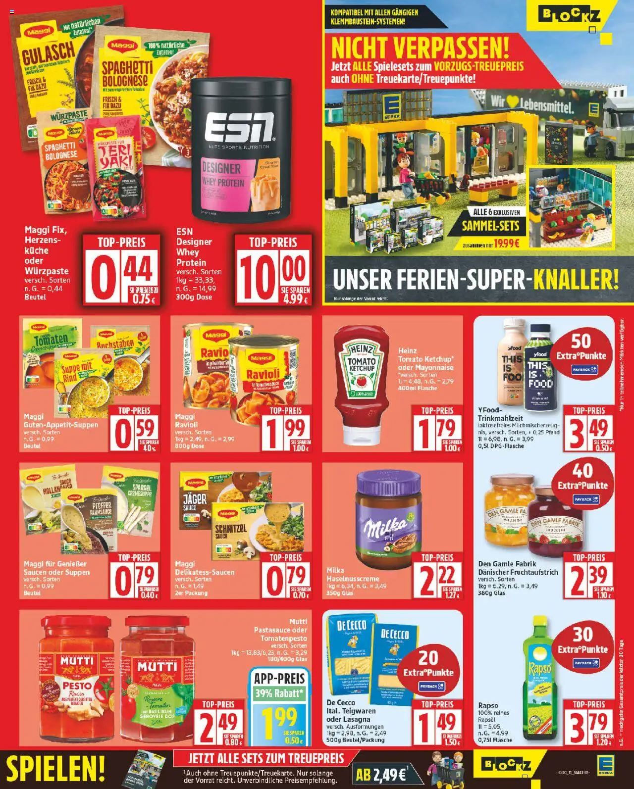 Edeka Prospekt 	 - gültig ab dem 21.07.2025 | Seite: 11 | Produkte: Maggi, Rapsöl, Milka, Mayonnaise