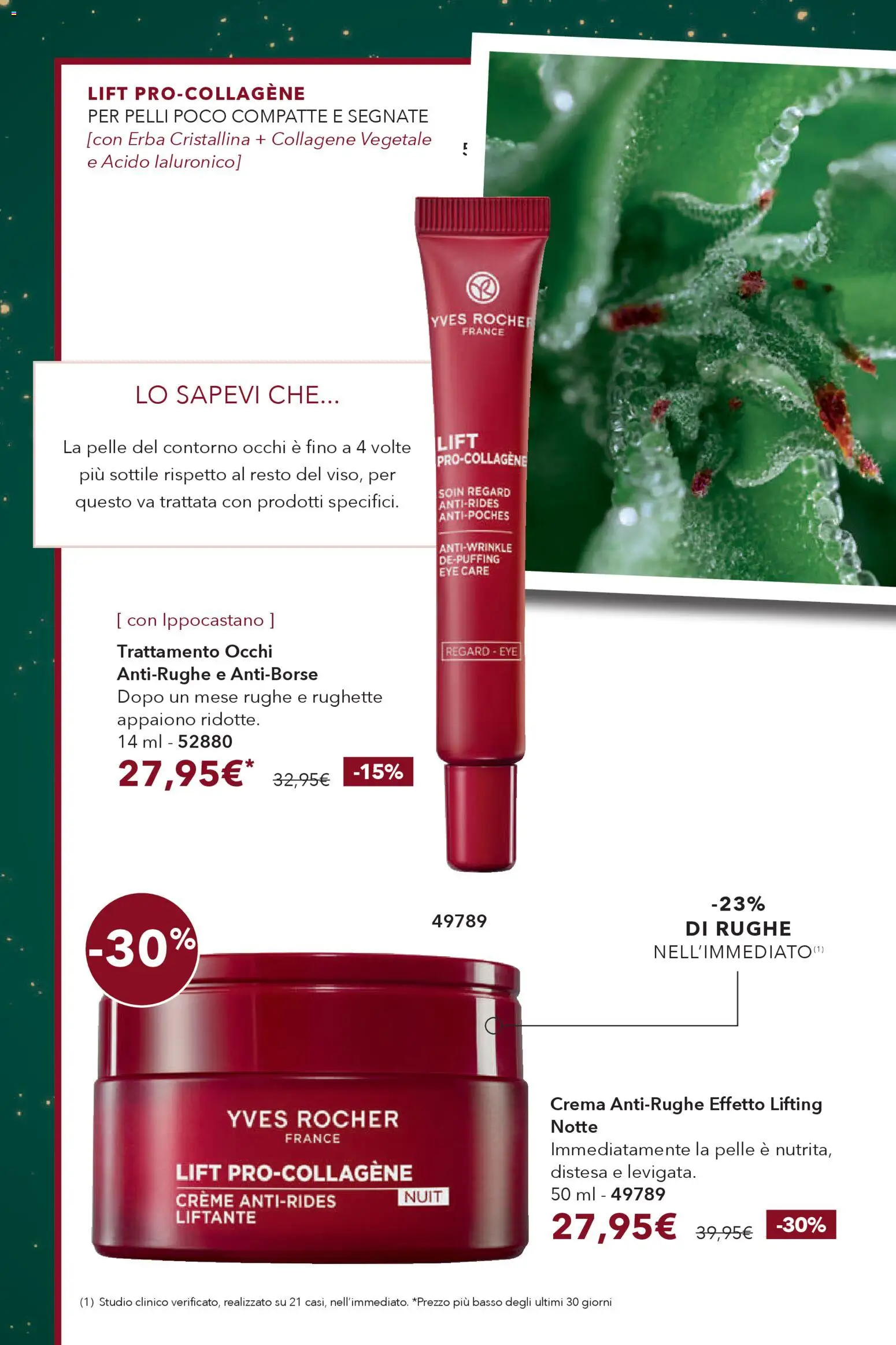 Volantino Yves Rocher del 29.11.2025 | Pagina: 6 | Prodotti: Crema