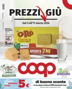 Anteprima del volantino COOP volantino Tortona  valido a partire dal 05.03.2026