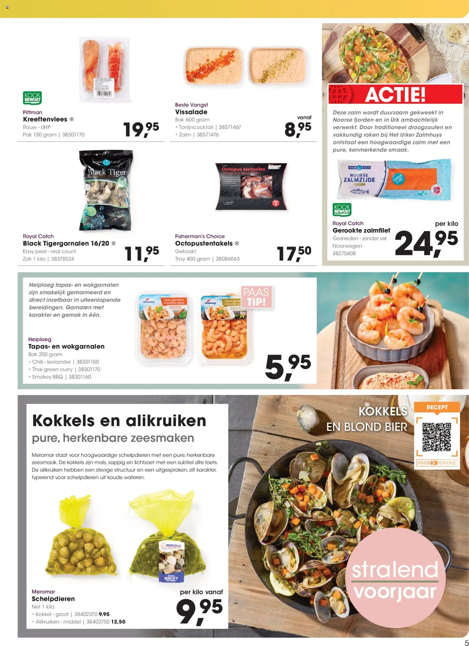 {H1} | Pagina: 5 | Producten: Bier, Zalm, Zak, Koriander