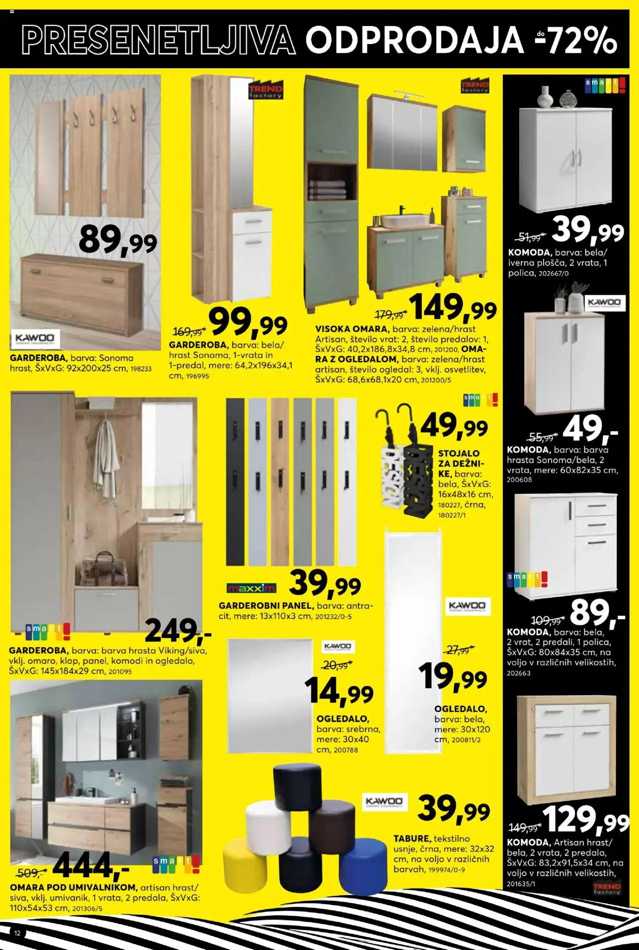 Dipo katalog │ velja od 02.07.2025 | Stran: 12 | Izdelki: Omara, Barva