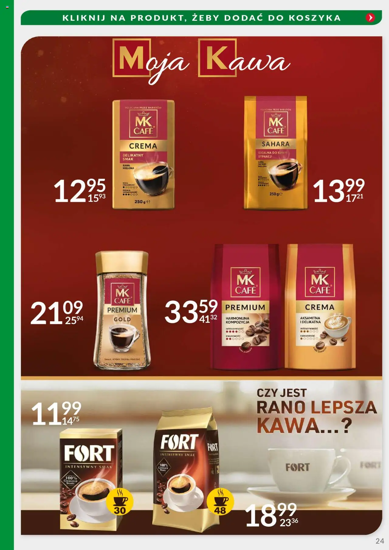 Eurocash Gazetka - Oferta Handlowa MR Południowy Wschód od 04.08.2025 | Strona: 24 | Produkty: Kawa