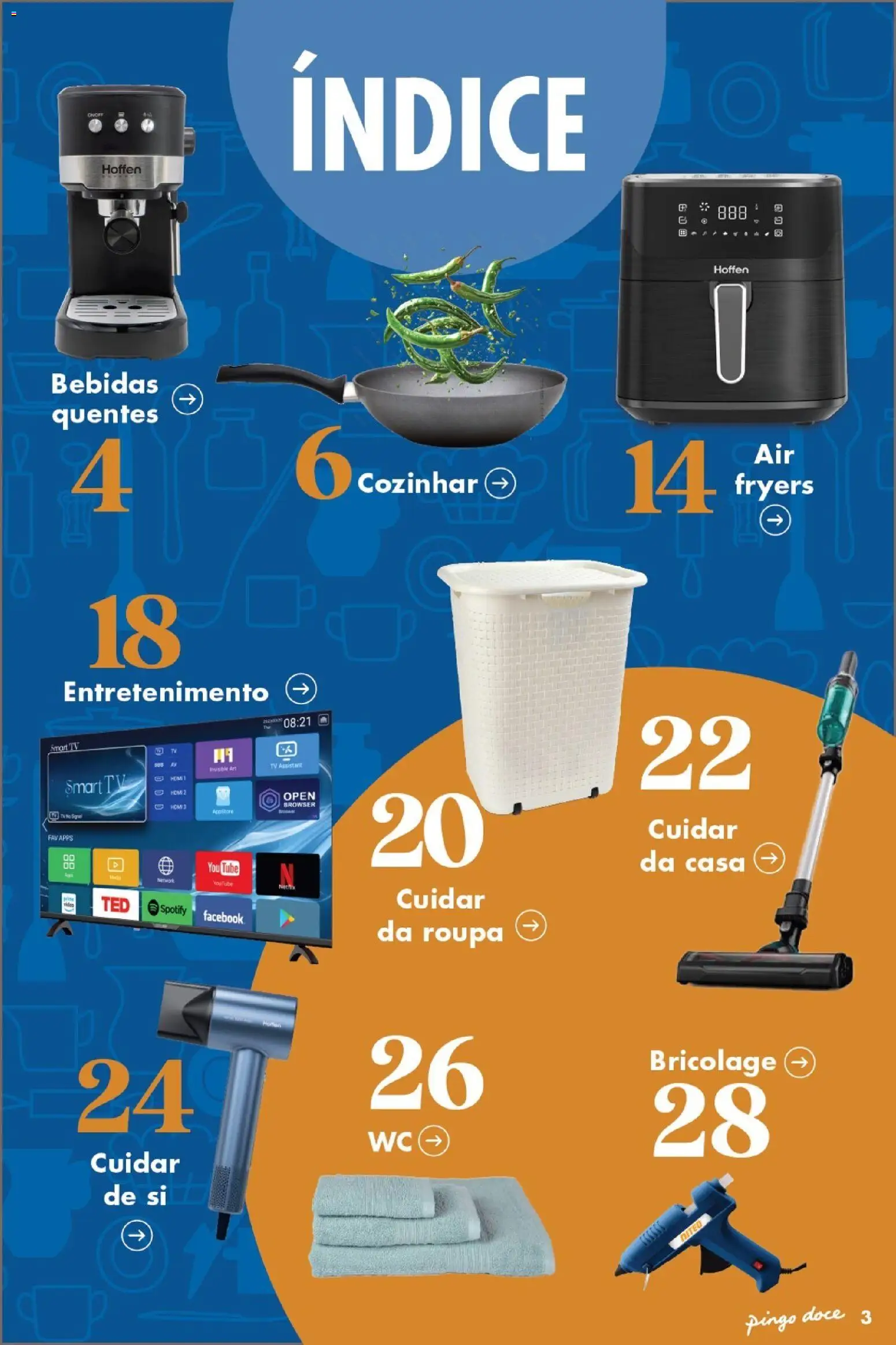 Pingo Doce - Bazar Casa Equipada │ válido de 03.02.2026 | Página: 3 | Produtos: Air fryer