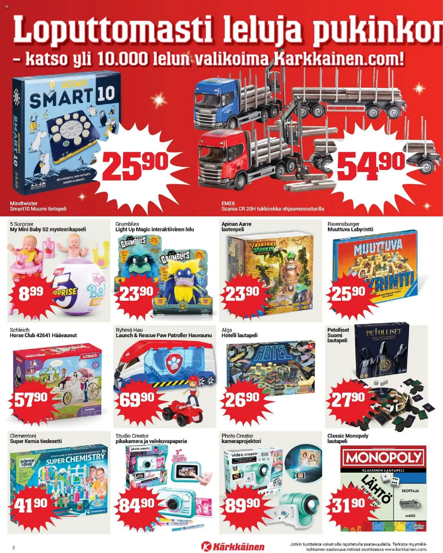 Kärkkäinen tarjoukset – voimassa 03.11.2025 alkaen | Sivu: 2 | Tuotteet: Video